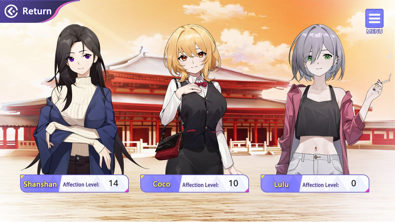 Playmeow - Adult game platform that supports original games Travel through the adult game and build a harem screenshot6