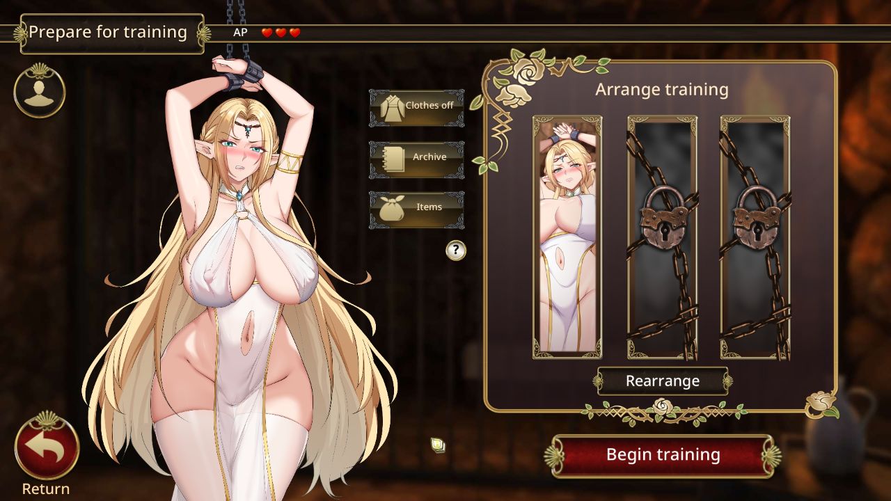 Playmeow - Adult game platform that supports original games Fallen Elf Freya screenshot7